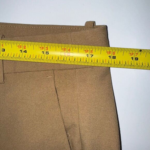 J.Crew Factory Ruby Crop Pant in Camel Tan | Size 14 - Picture 10 of 12